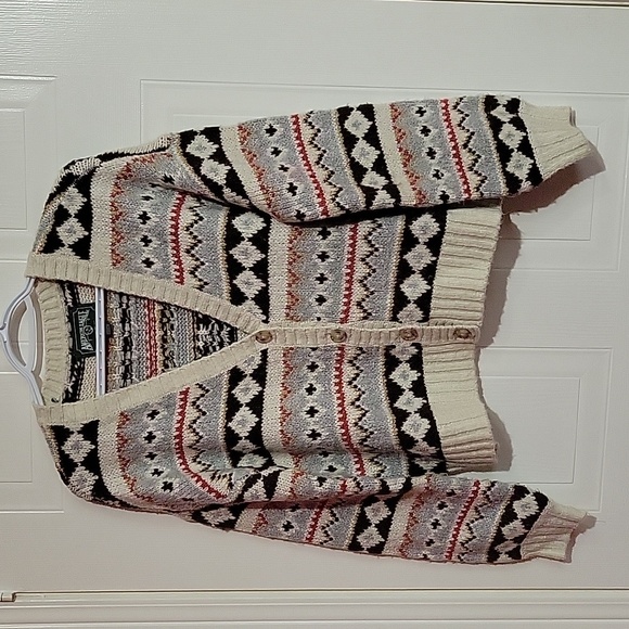 American Eagle Y2K Oversized Multicolour Cardigan US XS - Picture 1 of 14